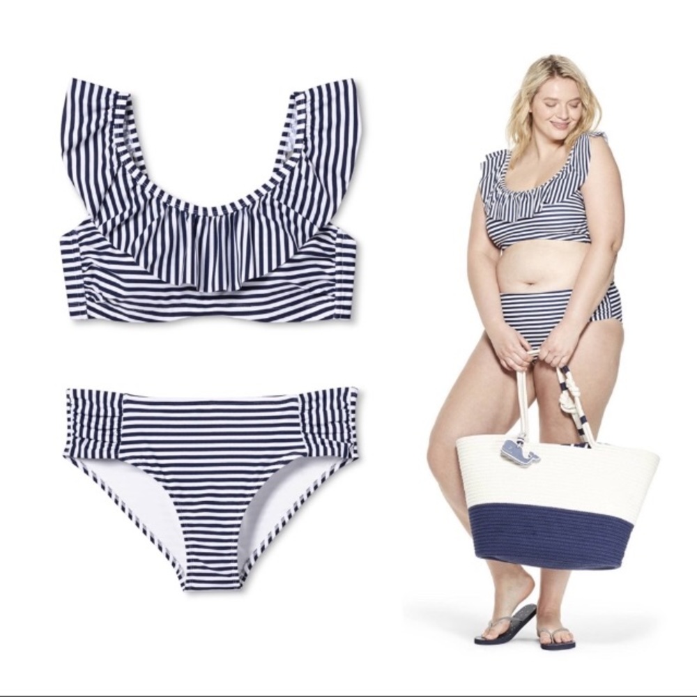 NWT Vineyard Vines x Target two piece Bikini Swimsuit size 3X